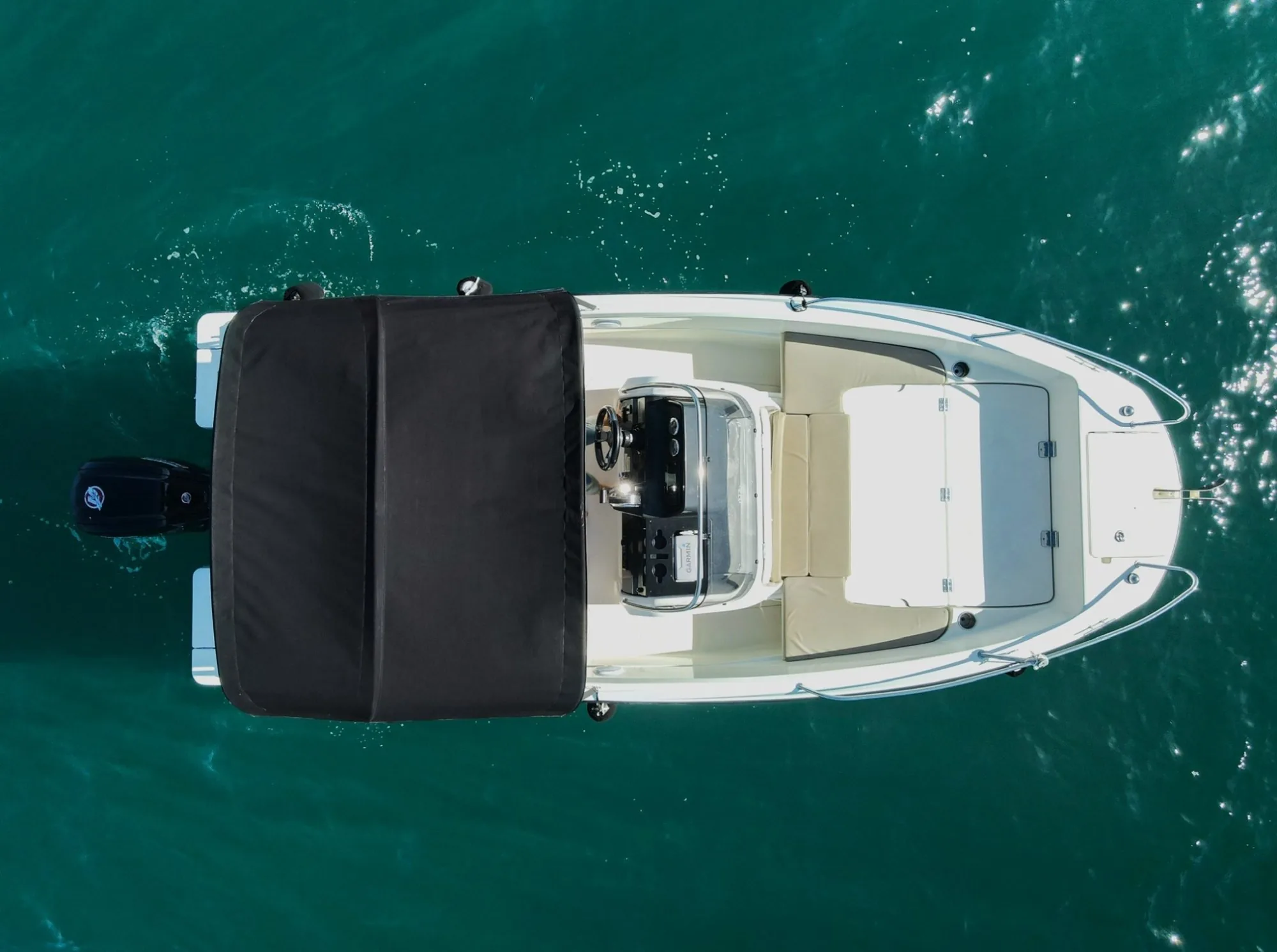 Quicksilver 605 Open “Dragos” - cockpit