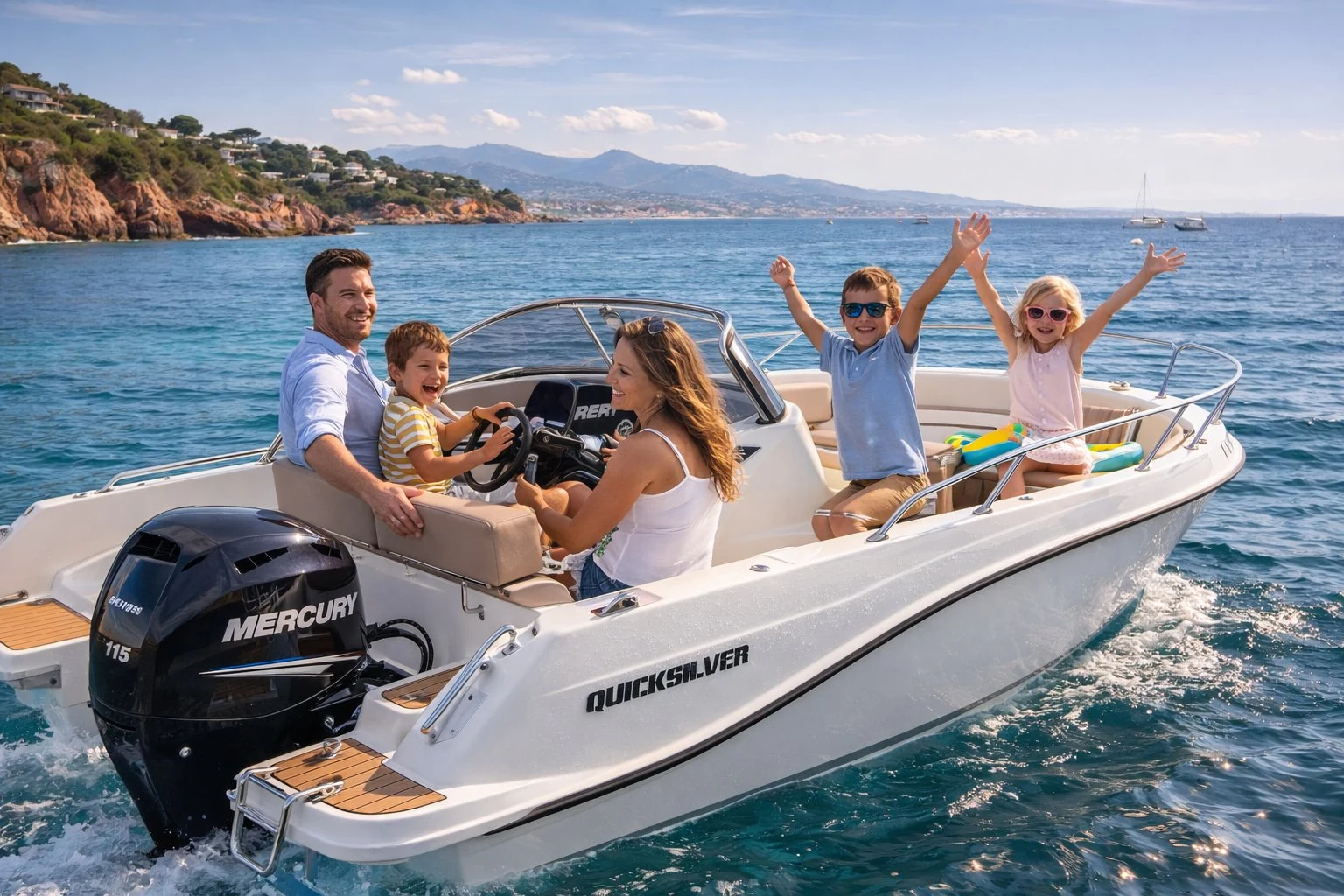 Sortie en mer en famille depuis Cannes Marina
